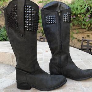 Steve Madden studded boot